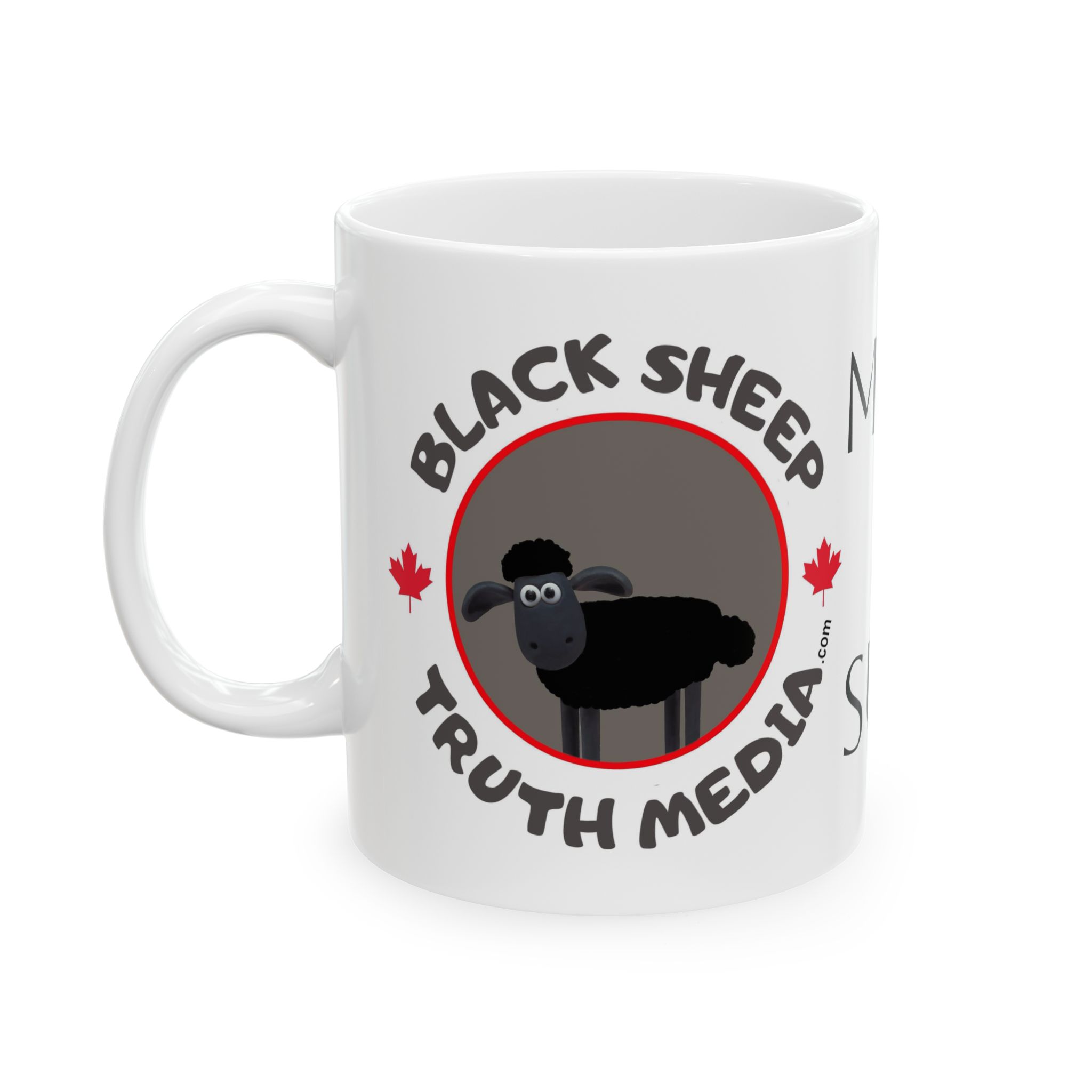 Ceramic Mug — "Much Love and NO Surrender" Coffee Mug - Image 3