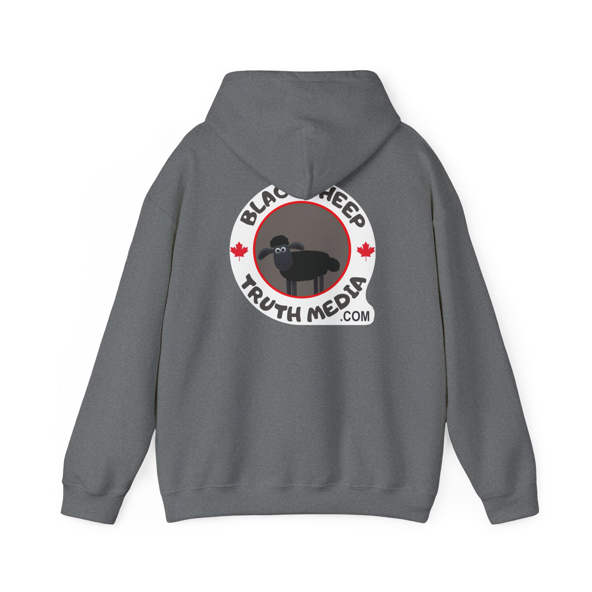 World Homicide Organization Hoodie — Black Sheep Truth Media Logo Pullover - Image 14
