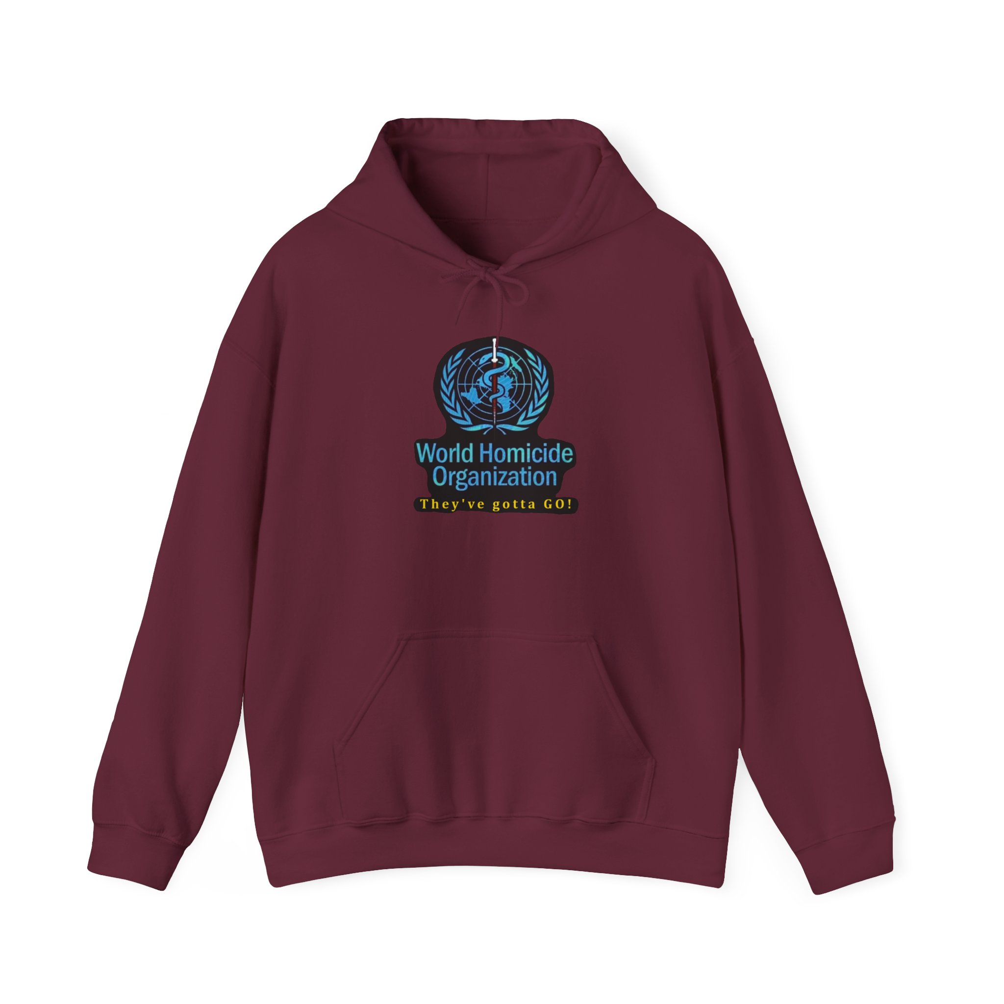 World Homicide Organization Hoodie — Black Sheep Truth Media Logo Pullover - Image 9